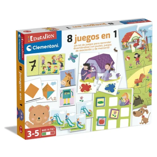 Clementoni 8 Juegos En 1* Preescolar
