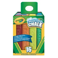 Crayola 16 Maxi Tizas De Suelo Lavables* Juegos Educativos