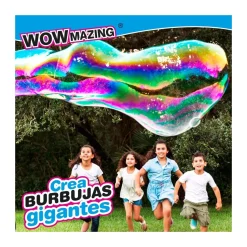 WOWMAZING 3 Sobres Pompas Gigantes * Juguetes Al Aire Libre