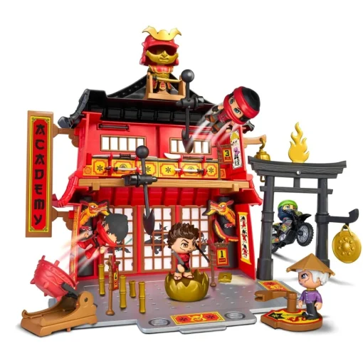 PINYPON ACTION Academia Ninja * Muñecos Articulados