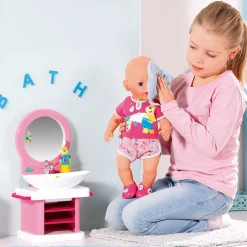Baby Born Accesorio De Muneca Bebe Bano Lavabo Hora De Lavarse Los Dientes * Munecas Y Peluches