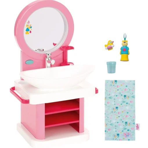 Baby Born Accesorio De Muneca Bebe Bano Lavabo Hora De Lavarse Los Dientes * Munecas Y Peluches