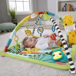 Fisher-Price Alfombra Gimnasio Sensorial Selva Tropical 3 En 1 * Preescolar