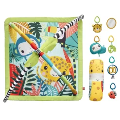 Fisher-Price Alfombra Gimnasio Sensorial Selva Tropical 3 En 1 * Preescolar
