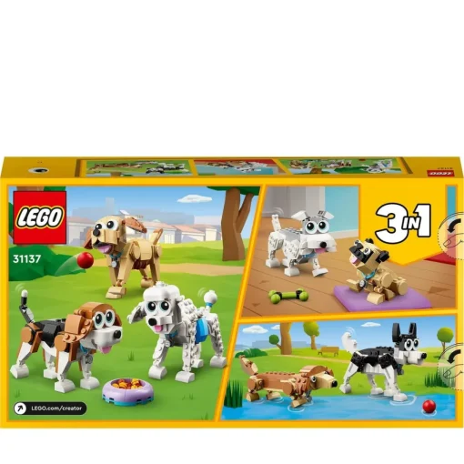 LEGO Animales De Juguete Para Construir Perros Adorables Y Accesorios Creator 3 En 1* Puzzles Y Construcciones