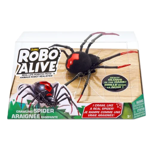 Robo Alive Arana Brilla En La Oscuridad * Juguetes Al Aire Libre