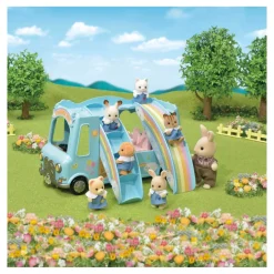Sylvanian Families Autobus De La Guarderia * Munecas Y Peluches