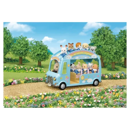 Sylvanian Families Autobus De La Guarderia * Munecas Y Peluches