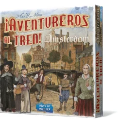 Asmodee ¡Aventureros Al Tren! Amsterdam* Juegos De Mesa