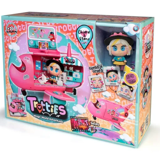 Famosa Avion De Chiara Mini Trotties * Munecas Y Peluches