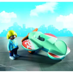 Playmobil Avion 1.2.3* Muñecos Articulados