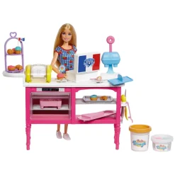 Barbie Cosa De Dos Malibu Con Pasteleria* Munecas Y Peluches