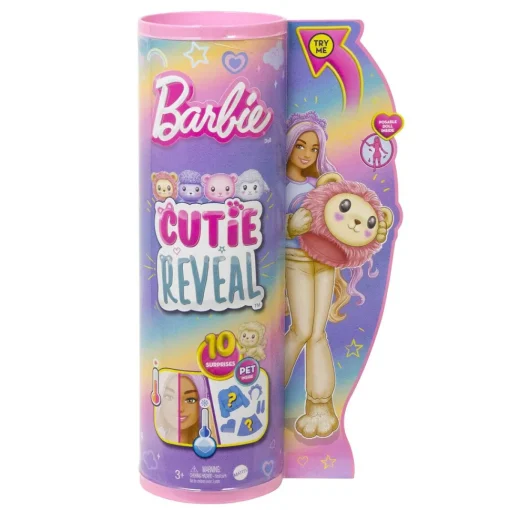 Barbie Cutie Reveal Muneca Con Disfraz De Leon* Munecas Y Peluches
