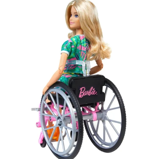 Barbie Fashionista Muneca Con Silla De Ruedas, Rampa Y Accesorios* Munecas Y Peluches
