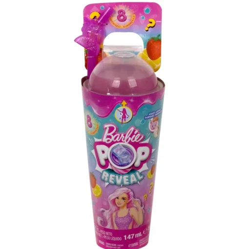 Barbie Pop! Reveal Frutas Muneca Que Revela Sus Colores Con Accesorios Sorpresa Fresa* Munecas Y Peluches