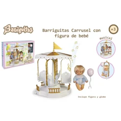 Barriguitas . Carrusel Con Figura De Bebe* Munecas Y Peluches