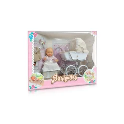 Barriguitas Pram + Muneco Excl* Munecas Y Peluches