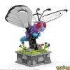 Mega Construx Bloques De Construccion Pokemon Motion Butterfree * Puzzles Y Construcciones