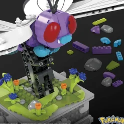Mega Construx Bloques De Construccion Pokemon Motion Butterfree * Puzzles Y Construcciones
