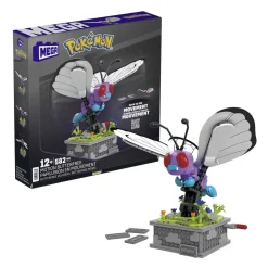 Mega Construx Bloques De Construccion Pokemon Motion Butterfree * Puzzles Y Construcciones
