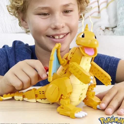 Mega Construx Bloques De Construccion Pokemon Dragonite * Puzzles Y Construcciones