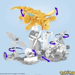 Mega Construx Bloques De Construccion Pokemon Dragonite * Puzzles Y Construcciones