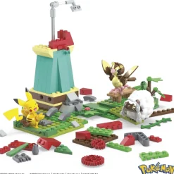 Mega Construx Bloques De Construccion Pokemon Ciudad Del Viento * Puzzles Y Construcciones