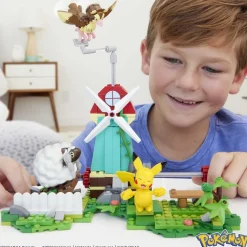 Mega Construx Bloques De Construccion Pokemon Ciudad Del Viento * Puzzles Y Construcciones