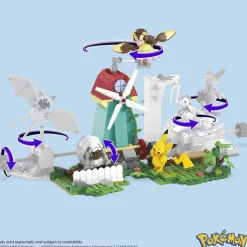 Mega Construx Bloques De Construccion Pokemon Ciudad Del Viento * Puzzles Y Construcciones