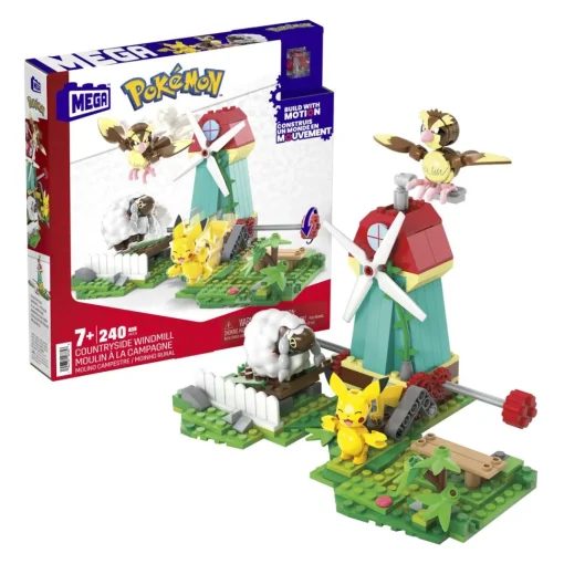 Mega Construx Bloques De Construccion Pokemon Ciudad Del Viento * Puzzles Y Construcciones
