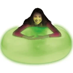 Bizak Burbuja Super Wubble Brillo En La Oscuridad* Juguetes Al Aire Libre