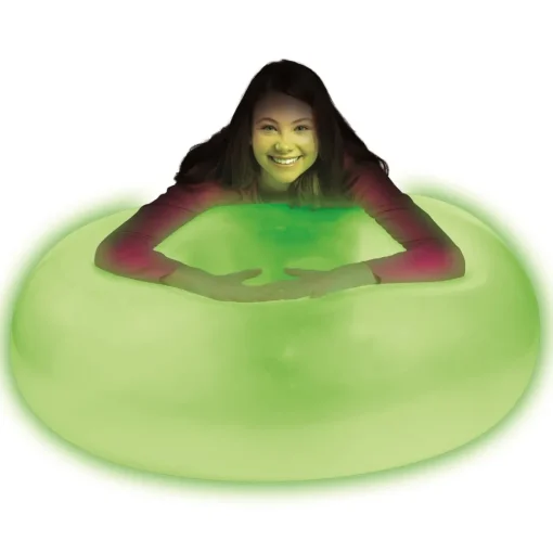 Bizak Burbuja Super Wubble Brillo En La Oscuridad* Juguetes Al Aire Libre
