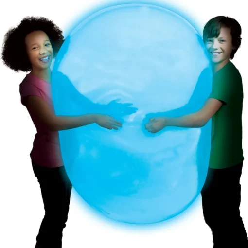 Bizak Burbuja Super Wubble Brillo En La Oscuridad* Juguetes Al Aire Libre