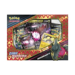 BANDAI Caja Espada Y Escudo Zenith Regidrago V / Regieleki Pokemon * Juegos De Mesa