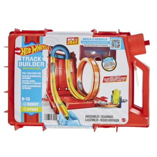 Hot Wheels Caja Lata De Gasolina Set De Pistas Para Coches De Juguete Track Builder* Coches, Circuitos Y Radiocontrol