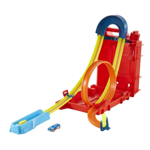 Hot Wheels Caja Lata De Gasolina Set De Pistas Para Coches De Juguete Track Builder* Coches, Circuitos Y Radiocontrol