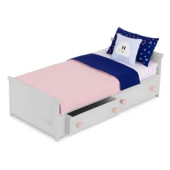 Our Generation Cama Con Dos Cajones * Munecas Y Peluches