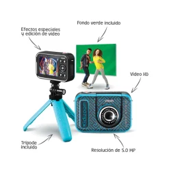 VTech Camara Kidizoom Video Studio Hd Para Hacer Videos Y Fotos Como Los Blogger Y Youtubers * Electrónicos