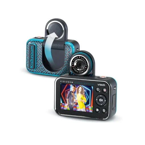 VTech Camara Kidizoom Video Studio Hd Para Hacer Videos Y Fotos Como Los Blogger Y Youtubers * Electrónicos