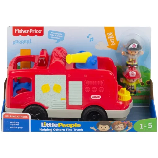 Fisher-Price Camion De Bomberos Little People * Preescolar