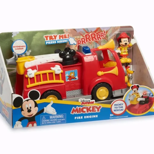 Famosa Camion De Bomberos Mickey Mouse* Preescolar
