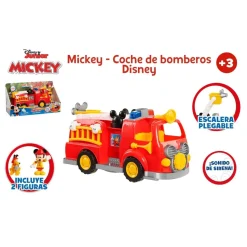 Famosa Camion De Bomberos Mickey Mouse* Preescolar