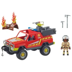 Playmobil Camion De Bomberos City Action* Muñecos Articulados