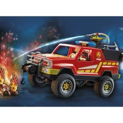 Playmobil Camion De Bomberos City Action* Muñecos Articulados