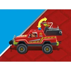 Playmobil Camion De Bomberos City Action* Muñecos Articulados