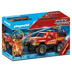 Playmobil Camion De Bomberos City Action* Muñecos Articulados