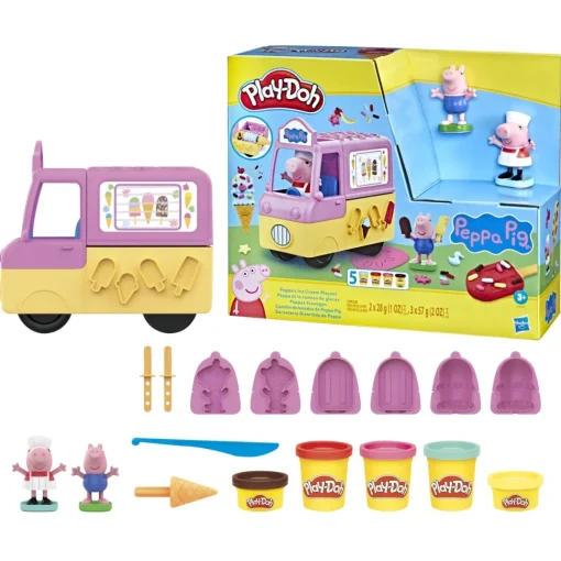 Play-Doh Camion De Helados De Peppa Pig* Preescolar