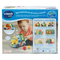 VTech Camion Hormigonera De Juguete Educativo Mixter Colores Baby* Preescolar