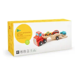 El Corte Inglés Camion Portacoches De Madera Sostenible En Ruta El Corte Ingles* Preescolar