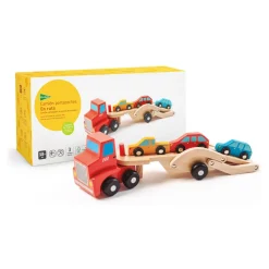 El Corte Inglés Camion Portacoches De Madera Sostenible En Ruta El Corte Ingles* Preescolar